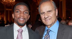 Kevin Boseman and Joe Torre.