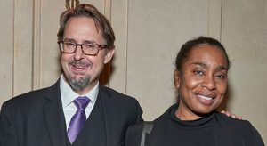 Mark Rowan and Sophia Morris-Pittman